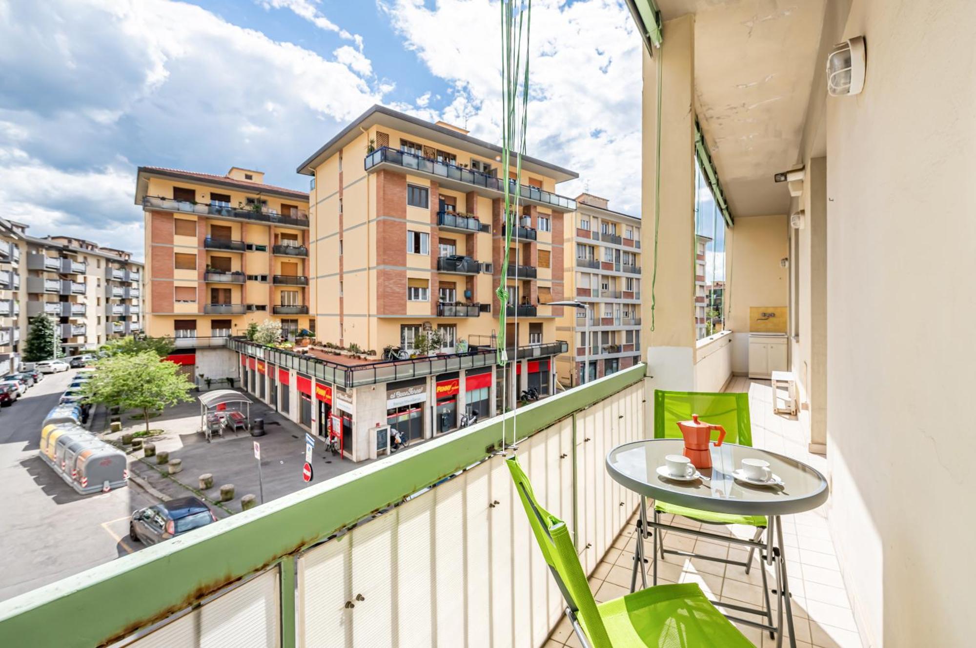 Florence Quiet And Cozy Apartment With Balcony ภายนอก รูปภาพ